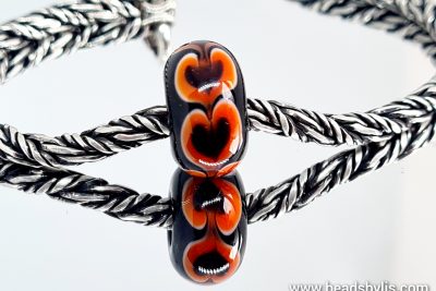 Glasbedel Halloween Harten