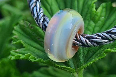 Zilverglas zachte kleuren