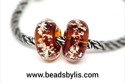 Bedel met gouden glitters
